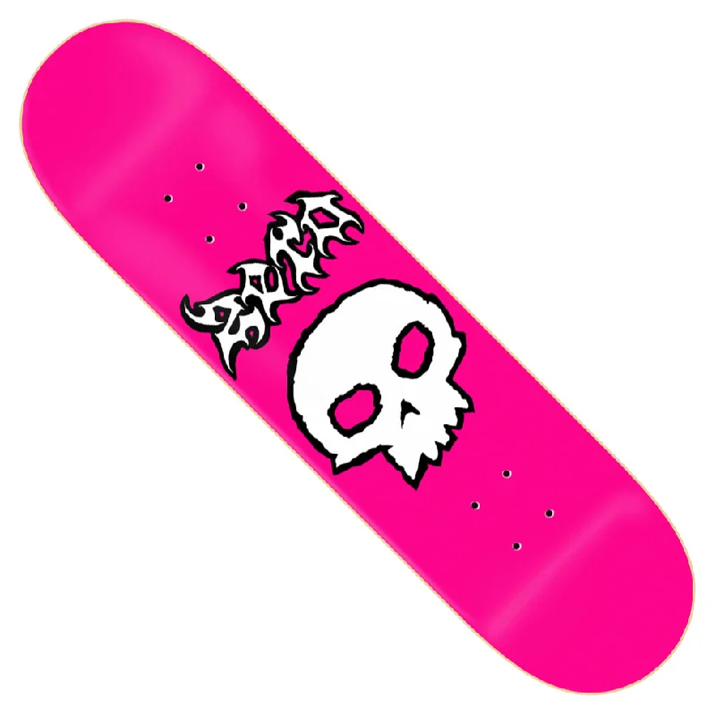 Zero Metal Single Skull Screen Printed Deck